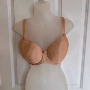 Freya Striped Tan Bra